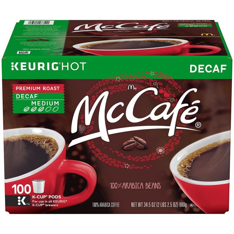 McCafe Decaf Premium Roast KCup Coffee Pods (100 ct.)