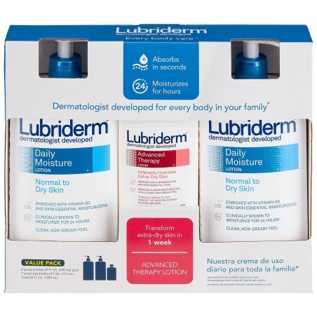 lubriderm advanced therapy 24 oz