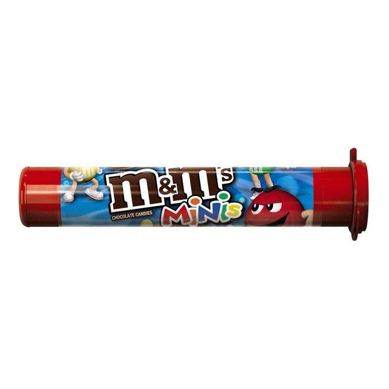 M&M's Chocolate Candies, Milk Chocolate, Minis - 24 pack, 1.08 oz tubes